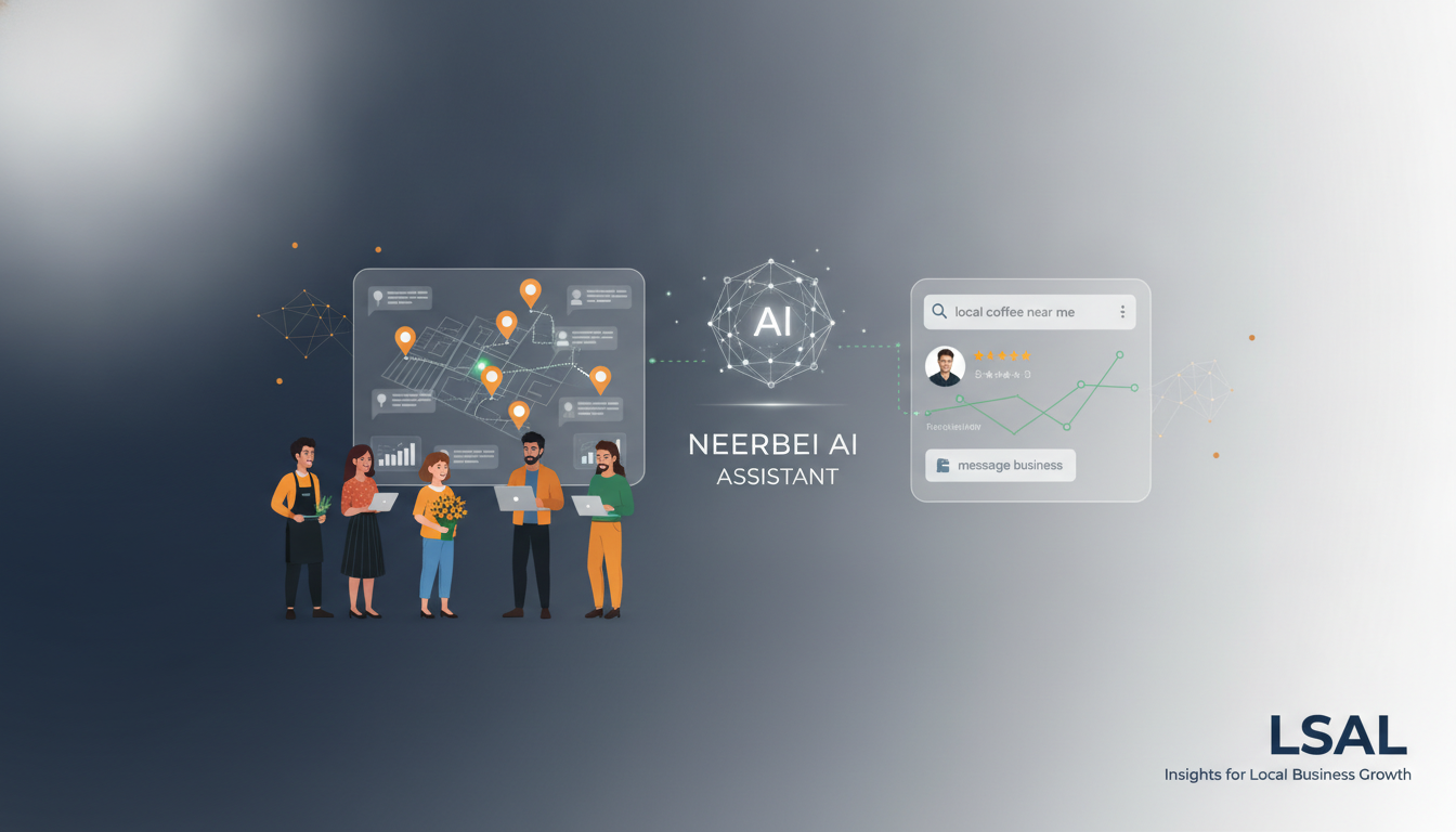 Neerbei NERO AI assistant helping a small business with local marketing strategy