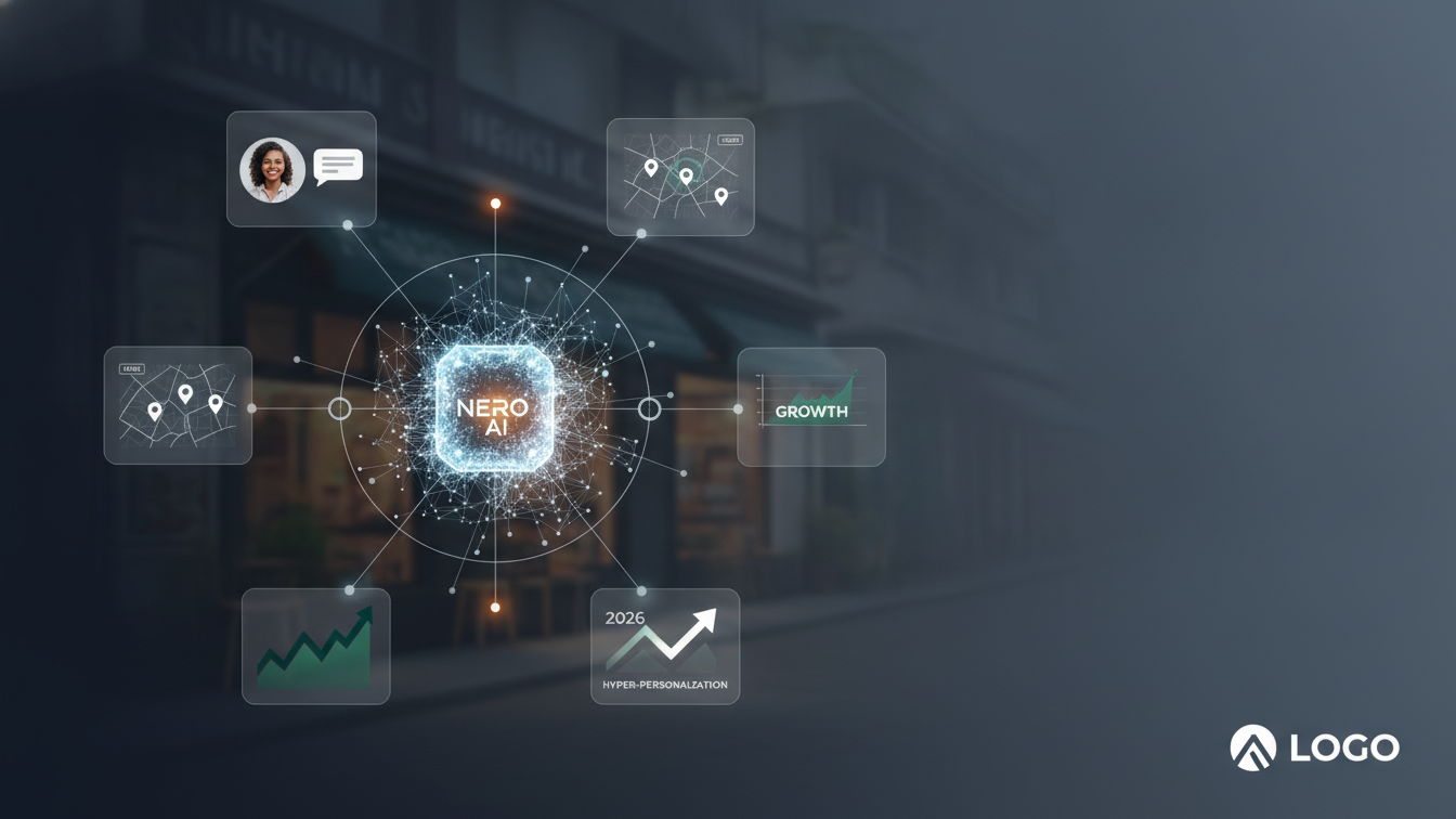 NERO AI assistant helping local businesses with hyper-personalization by 2026